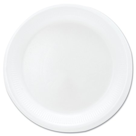 SOLO Plate, 6", Foam, White, PK125 DCC 6PWQR